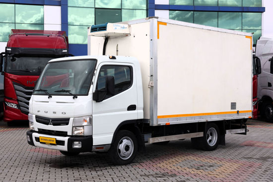 2018 MODEL MITSUBISHI CANTER B35 FRİGORİFİK SOĞUTUCULU KAPALI POLYESTER KASA KAMYONET