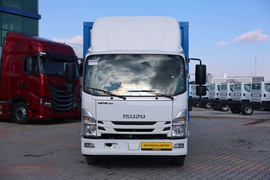 2025 MODEL NPR 3D ÇİFT YÖN KAYAR PERDELİ  MEŞRUBAT KASALI KAMYON