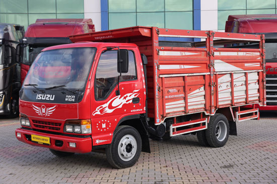 1997 MODEL ISUZU NKR WIDE AÇIK SAÇ KASA KAMYONET
