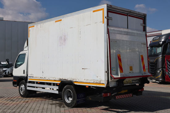 1999 MODEL MITHSUBISHI CANTER FE 659 E KAPALI POLYESTER KASALI SAĞ YAN BRANDALI LİFLİ KAMYON