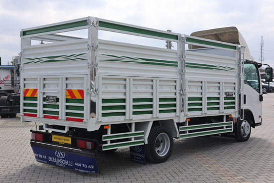 2020 MODEL ISUZU NLR 1.9 CC LONG İLAVELİ AÇIK SAÇ KASA KAMYONET