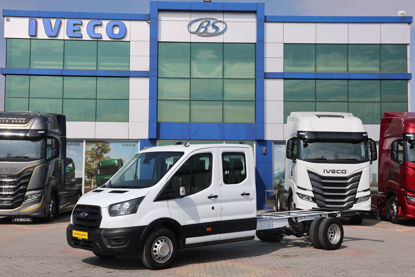 2023 MODEL FORD TRANSIT 500 ELD ÇİFT KABİN TREND KAMYON 165 Hp