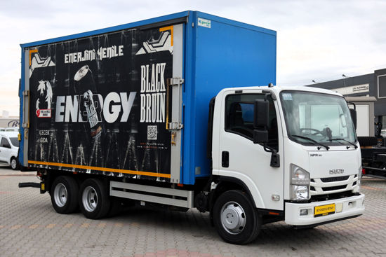 2022 MODEL NPR 3D ÇİFT YÖN KAYAR PERDELİ MEŞRUBAT KASALI KAMYON