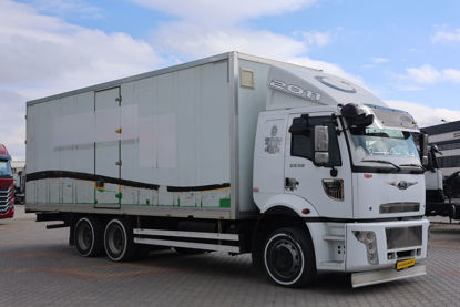 2011 MODEL FORD CARGO 2532 6X2 10 TEKER KAPALI POLYESTER KASA KAMYON