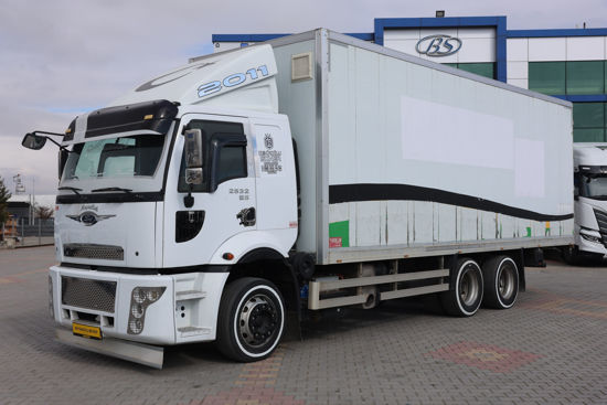 2011 MODEL FORD CARGO 2532 6X2 10 TEKER KAPALI POLYESTER KASA KAMYON