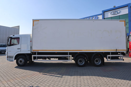 2017 MODEL MERCEDES-BENZ ATEGO 2124 FRİGORİFİK LİFTLİ KAMYON (YATAKLI)