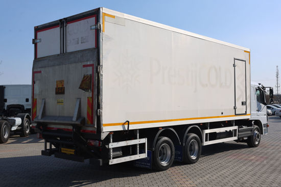2017 MODEL MERCEDES-BENZ ATEGO 2124 FRİGORİFİK LİFTLİ KAMYON (YATAKLI)