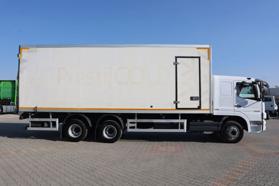 2017 MODEL MERCEDES-BENZ ATEGO 2124 FRİGORİFİK LİFTLİ KAMYON (YATAKLI)
