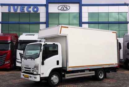 2024 MODEL ISUZU NPR 7.5 KAPALI KASA LİFLİ KAMYON