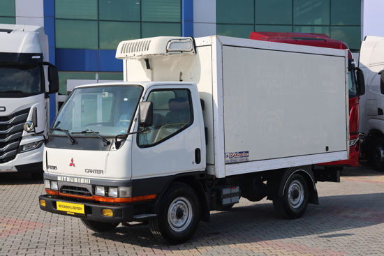 2000 MODEL MITSUBISHI CANTER FE 515 FRİGORİFİK SOĞUTUCULU POLYESTER KASA KAMYONET
