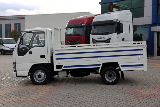 2009 MODEL ISUZU NKR LOW AÇIK SAÇ KASA KAMYONET