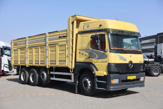 2004 MODEL MERCEDES-BENZ AXOR 3228 AÇIK AHŞAP KASA DAMPERLİ KAMYON (YATAKLI)