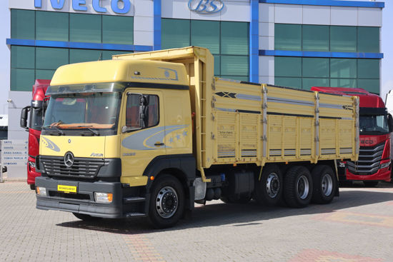 2004 MODEL MERCEDES-BENZ AXOR 3228 AÇIK AHŞAP KASA DAMPERLİ KAMYON (YATAKLI)