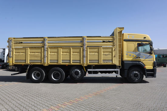 2004 MODEL MERCEDES-BENZ AXOR 3228 AÇIK AHŞAP KASA DAMPERLİ KAMYON (YATAKLI)