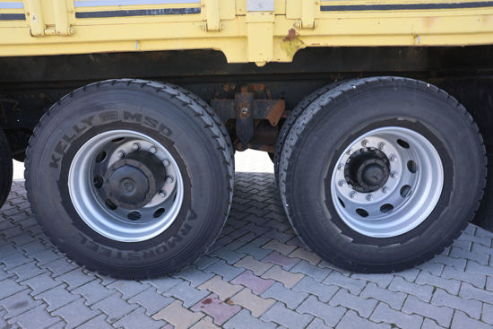 2004 MODEL MERCEDES-BENZ AXOR 3228 AÇIK AHŞAP KASA DAMPERLİ KAMYON (YATAKLI)