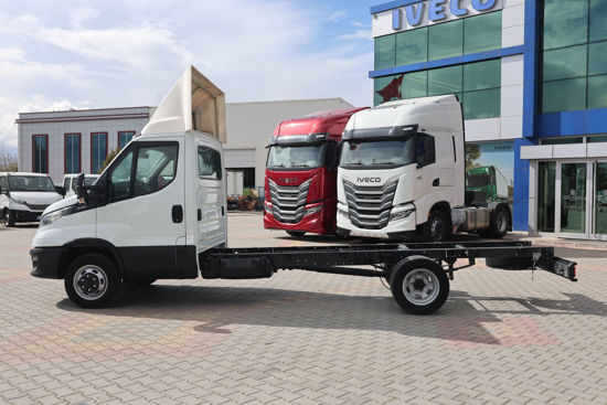 2021 MODEL DAİLY 35 C 16 4100 KAPALI POLYESTER KASALI KAMYONET