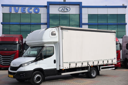 2021 MODEL IVECO DAILY 72 C 16 4350 KAYAR PERDELİ KAMYON (YATAKLI)