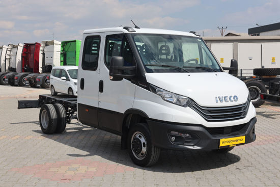 2023 MODEL IVECO DAILY 35 C 16 3750 WB 3000 ccÇ.KABİN  AÇIK SAÇ KASA KAMYONET HI-MATİC A/C