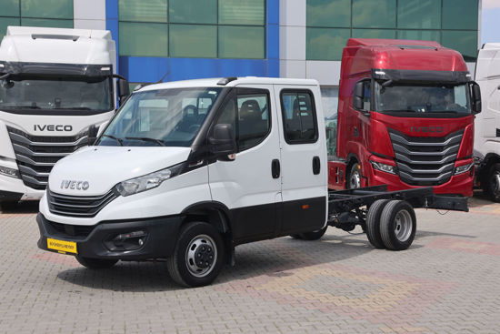 2023 MODEL IVECO DAILY 35 C 16 3750 WB 3000 ccÇ.KABİN  AÇIK SAÇ KASA KAMYONET HI-MATİC A/C