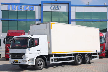 2017 MODEL MERCEDES-BENZ ATEGO 2124 FRİGORİFİK LİFTLİ KAMYON (YATAKLI)