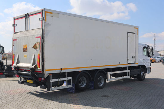 2017 MODEL MERCEDES-BENZ ATEGO 2124 FRİGORİFİK LİFTLİ KAMYON (YATAKLI)