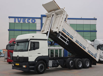 2005 MODEL MERCEDES-BENZ AXOR 3228 AÇIK SAÇ KASA DAMPERLİ KAMYON (YATAKLI)