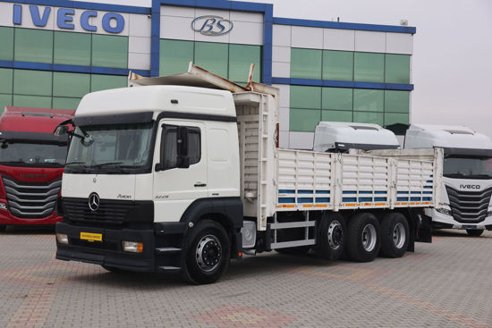 2005 MODEL MERCEDES-BENZ AXOR 3228 AÇIK SAÇ KASA DAMPERLİ KAMYON (YATAKLI)