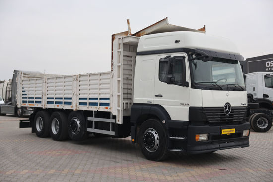 2005 MODEL MERCEDES-BENZ AXOR 3228 AÇIK SAÇ KASA DAMPERLİ KAMYON (YATAKLI)