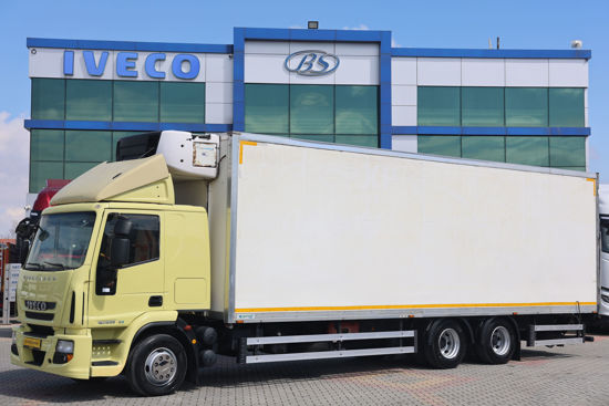2012 MODEL IVECO EUROCARGO 160 E 25 10 TEKER FRİGORİFİK SOĞUTUCULU LİFTLİ KAMYON