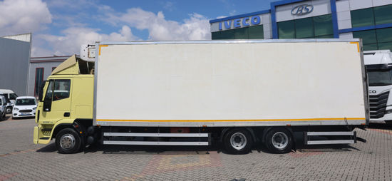 2012 MODEL IVECO EUROCARGO 160 E 25 10 TEKER FRİGORİFİK SOĞUTUCULU LİFTLİ KAMYON