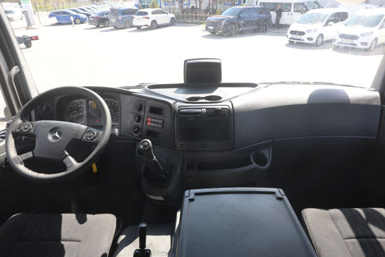 2017 MODEL MERCEDES-BENZ ATEGO 1518 6 TEKER KAYAR PERDELİ KASA KAMYON (YATAKLI)