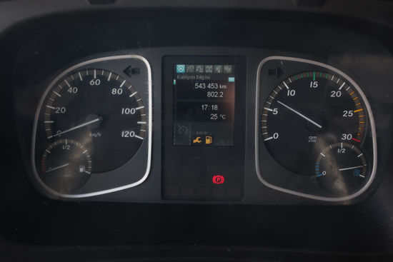 2017 MODEL MERCEDES-BENZ ATEGO 1518 6 TEKER KAYAR PERDELİ KASA KAMYON (YATAKLI)