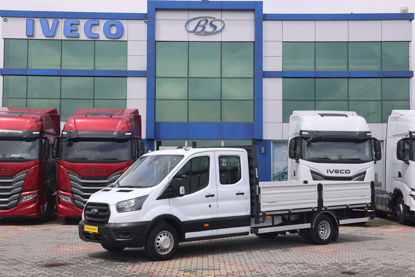 2023 MODEL FORD TRANSIT 500 ELD ÇİFT KABİN TREND AÇIK KASA KAMYON 165 Hp