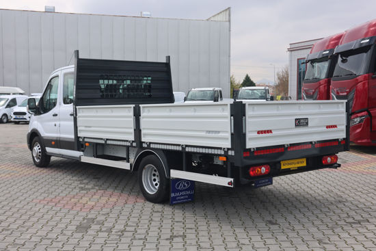 2023 MODEL FORD TRANSIT 500 ELD ÇİFT KABİN TREND AÇIK KASA KAMYON 165 Hp