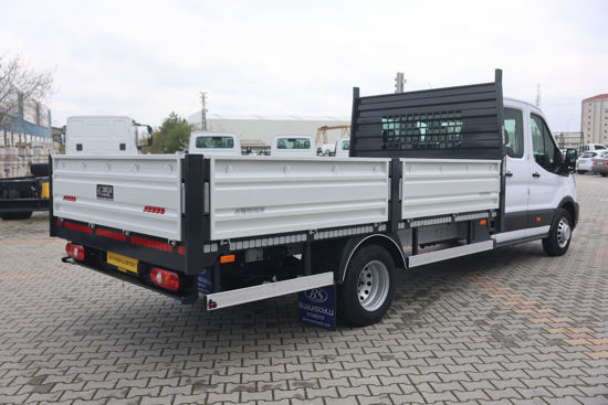 2023 MODEL FORD TRANSIT 500 ELD ÇİFT KABİN TREND AÇIK KASA KAMYON 165 Hp