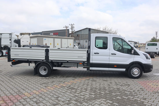 2023 MODEL FORD TRANSIT 500 ELD ÇİFT KABİN TREND AÇIK KASA KAMYON 165 Hp