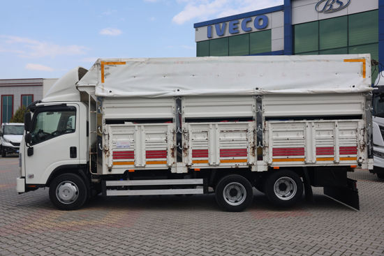 2020 MODEL ISUZU NPR 3D BRANDALI AHŞAP KASA KAMYON