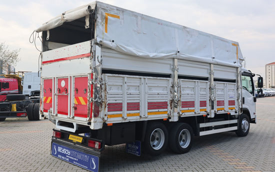 2020 MODEL ISUZU NPR 3D BRANDALI AHŞAP KASA KAMYON