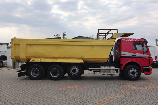 2000 MODEL MERCEDES-BENZ AXOR 3224 HARDOX DAMPERLİ KAMYON (YATAKLI)