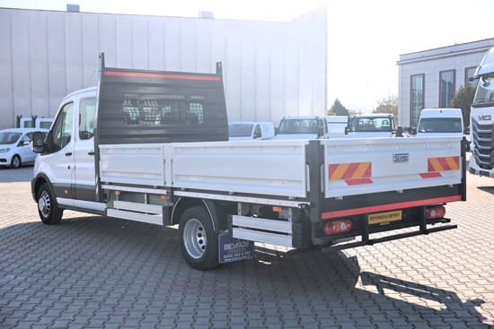 2023 MODEL FORD TRANSIT 500 ELD ÇİFT KABİN TREND  AÇIK KASA KAMYON 165 Hp