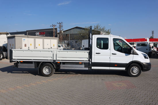 2023 MODEL FORD TRANSIT 500 ELD ÇİFT KABİN TREND  AÇIK KASA KAMYON 165 Hp