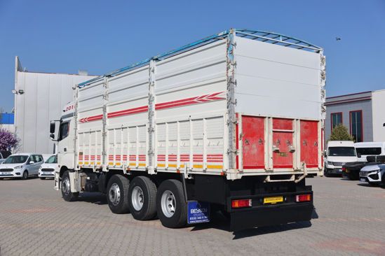 2011 MODEL MERCEDES AXOR 3240 AÇIK AHŞAP KASA BRANDALI KAMYON (YATAKLI)