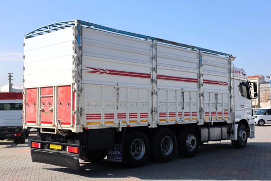 2011 MODEL MERCEDES AXOR 3240 AÇIK AHŞAP KASA BRANDALI KAMYON (YATAKLI)