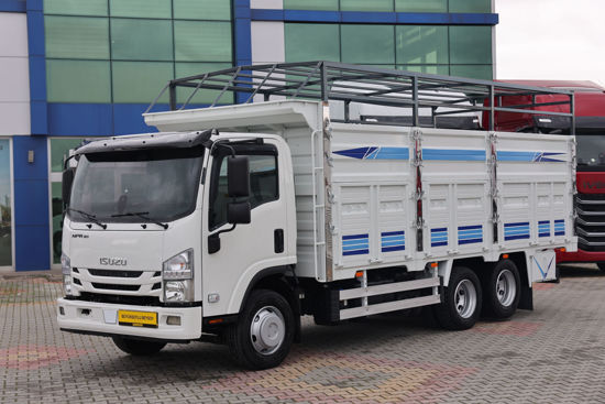 2020 MODEL ISUZU NPR 3D AHŞAP KASA KAMYON