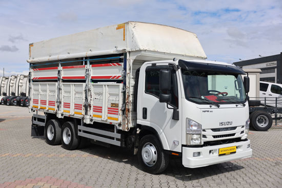 2017 MODEL ISUZU NPR 3D BRANDALI AHŞAP KASA KAMYON