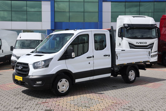2024 MODEL FORD TRANSIT 350 M Ç.KABİN TREND KAMYONET 165 Hp