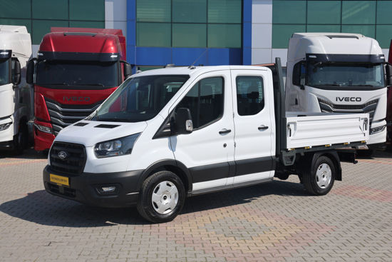 2025 MODEL FORD TRANSIT 350 M Ç.KABİN TREND KAMYONET 165 Hp