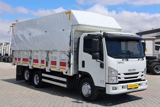 2020 MODEL ISUZU NPR 3D AHŞAP KASA KAMYON