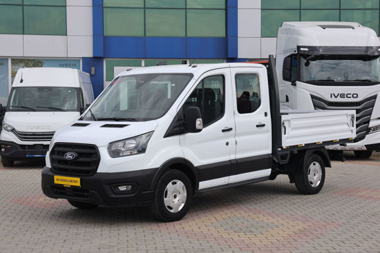 2024 MODEL FORD TRANSIT 350 M Ç.KABİN TREND KAMYONET 165 Hp