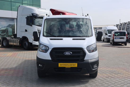 2024 MODEL FORD TRANSIT 350 M Ç.KABİN TREND KAMYONET 165 Hp